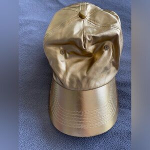 Shiny Gold Baseball Cap